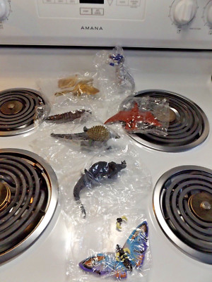 Godzilla Action Figures Lot Of 7 - including Mothra Still sealed in bags-image