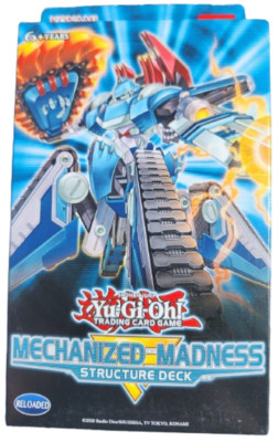 YuGiOh Mechanized Madness Structure Deck - FACTORY SEALED!-image