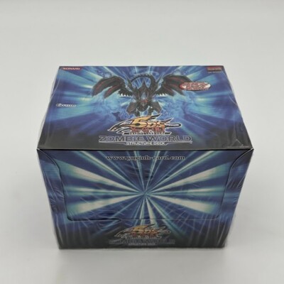 YuGiOh! 5D’s Zombie World 1st Edition Structure Deck Full Display (8 Boxes)-image
