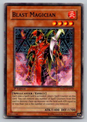 Blast Magician SD6-EN014 Structure Deck: Spellcaster's Judgment 1st Edition-image