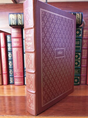 A Journal of The Plague Year 1665 Daniel Dafoe Easton Press Leather Bound 1978-image