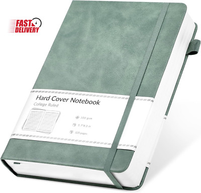 Lined Journal Notebook for Women Men 320 Pages 100 Gsm Paper Thick Journaling No-image