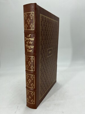 A Journal of The Plague Year 1665 Daniel Dafoe Easton Press Leather Bound HC-image