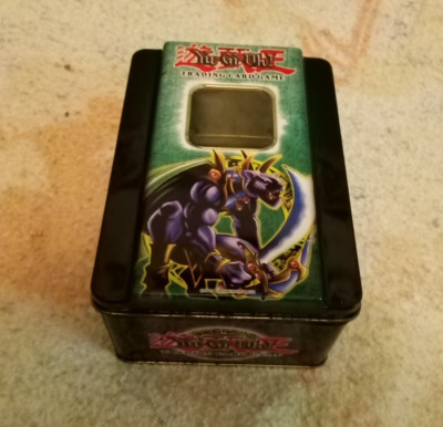 YU-GI-OH! Panther Warrior Collector Tin Full of Cards Including Vintage, Rare-image