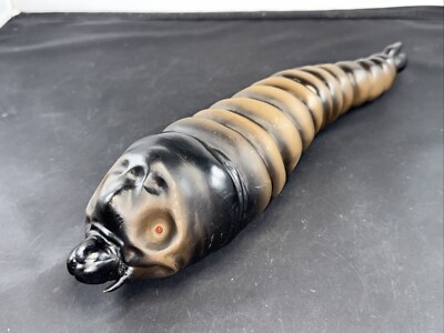 VINTAGE 1984 BANDAI POPY 14”’MOTHRA LARVA Limited Edition Great Monsters Series-image