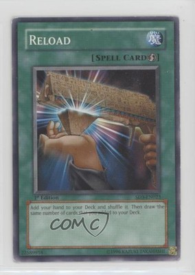 2005 Yu-Gi-Oh! Blaze of Destruction Structure Deck 1st Edition Reload 0yj1-image