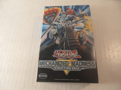 Q-14 2020 Konami Yu-Gi-Oh structure deck Mechanized Madness factory sealed box-image
