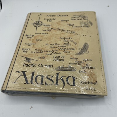 ARCTIC CIRCLE ENTERPRISES ALASKA PHOTO ALBUM #10102/HOLDS (200) 4