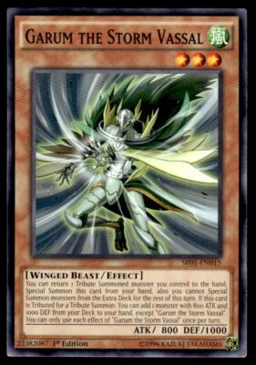 Structure Deck: Emperor of Darkness #SR01-EN015 Garum the Storm Vassal-image