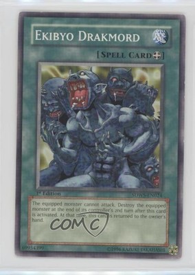2009 Yu-Gi-Oh! Warriors' Strike Structure Deck 1st Edition Ekibyo Drakmord 0d94-image