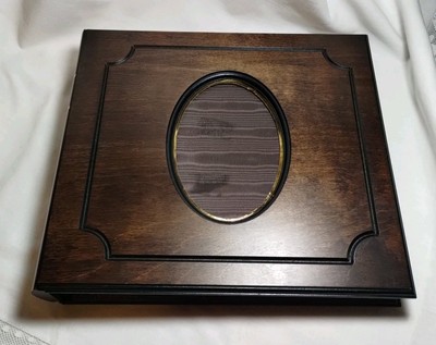 LUXURY ART LEATHER BROOKLYN NY PERMA BOUND WOOD BOUND WEDDING ALBUM LARGE SIZE-image
