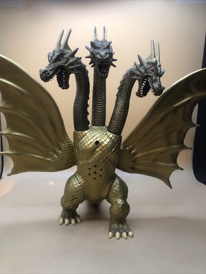 1994 TRENDMASTERS 10” KING GHIDORAH Godzilla King Of The Monsters Toy Figure-image