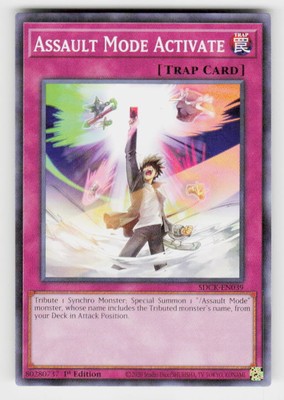 Structure Deck: The Crimson King #SDCK-EN039 Assault Mode Activate 1st Edition-image