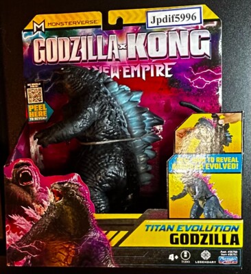 Playmates Godzilla x Kong The New Empire Titan Evolution Godzilla Action Figure-image