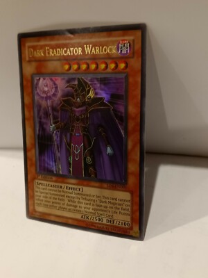 Dark Eradicator Warlock - SD6-EN001 - Ultra Rare 1st Edition Structure Deck: -image