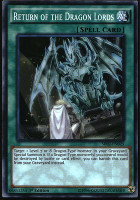 Yu-Gi-Oh! Structure Deck Rise of True Dragons Return of Dragon Lords SDRE-EN025-image