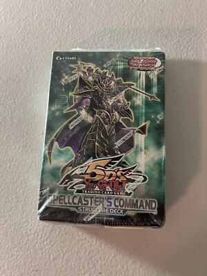 YU-GI-OH! NEW! 5Ds SPELLCASTER’S COMMAND STRUCTURE DECK 1ST/ENGLISH ED. SEALED-image