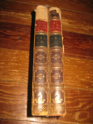 1822 Leather bound DIARY OF AN INVALID 2 vols inscribed by author Henry Mathews-image