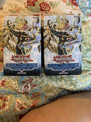 Yu-GI-OH! Structure deck Cyberse Link Trading Card Games 4 Boxes Total.-image