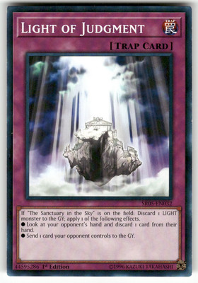 Light of Judgment Structure Deck: Wave of Light Yugioh Lightly played-image