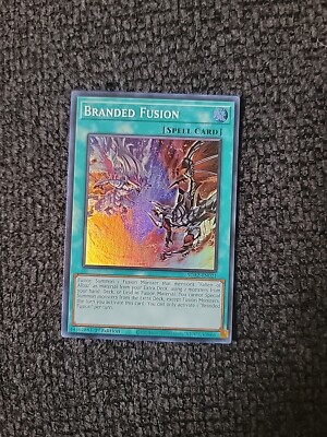 YuGiOh Structure Deck: Albaz Strike 1st Ed Super Rare Branded Fusion - OC2880-image