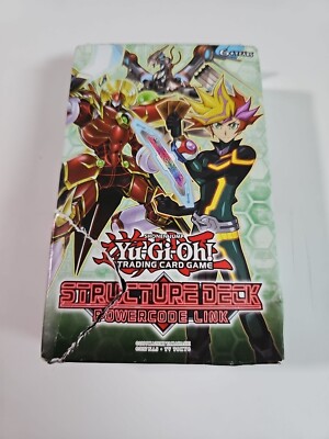 Yu-Gi-Oh Cards - Structure Deck - POWERCODE LINK - New  43 Cards-image