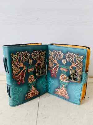 Goat Handmade Leather Journal beautiful Journal 2025 Deal-image