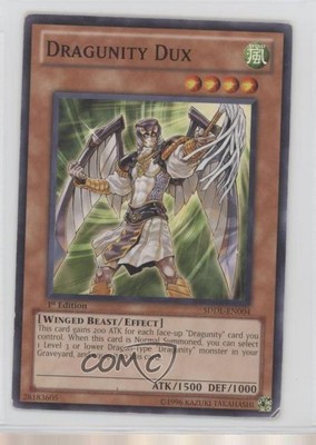 2011 Yu-Gi-Oh! Legion Structure Deck 1st Edition Dragunity Dux #SDDL-EN004 nh3-image
