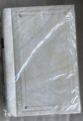 Vintage Pioneer Photo Album 300 Photos Size Up To 4x6 Beige Faux Leather Cover-image