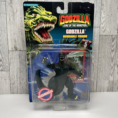 Godzilla King of the Monsters 1994 Bendable Action Figures New Sealed-image