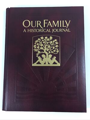Vintage Nelson Regency's Our Family: A Historical Journal Book - Leather Bound-image