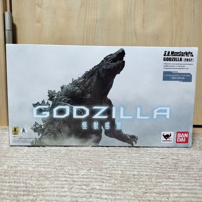 S.H.MonsterArts GODZILLA 2017 Monster Planet Godzilla Limited Action Figure Rare-image