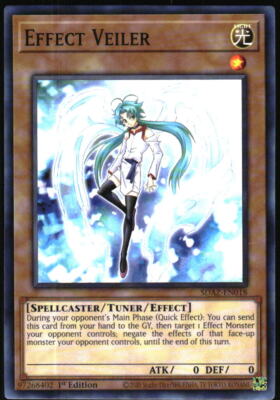 Yu-Gi-Oh Albaz Strike Structure Deck Effect Veiler 2022 SDAZ-EN018 Common 1st Ed-image
