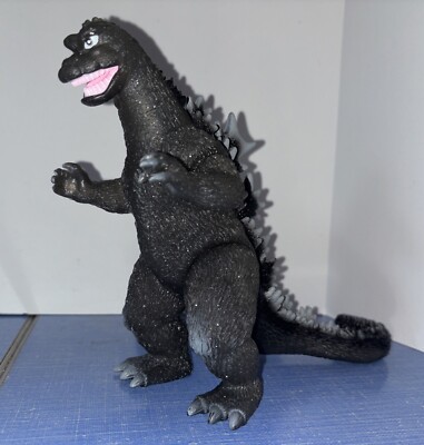 Classic Godzilla 7” Smoke Vinyl Figure w/ Glitter 2007 Bandai Toho Kaiju Sofubi-image