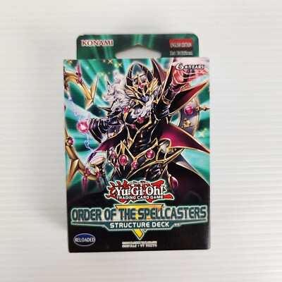 Yu-Gi-Oh! TCG Structure Deck Order of the Spellcasters New & Sealed Pack 🦊-image
