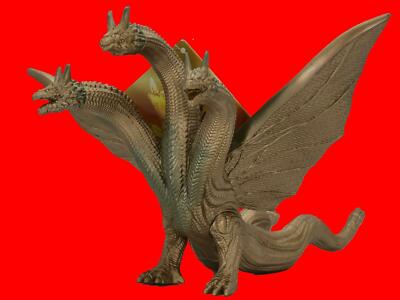 Bandai Godzilla vs Evangelion King Ghidorah USJ Japan Limited Model Figure 2019-image