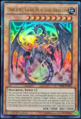 Ancient Gear Reactor Dragon [1st Edition] SR03-EN001 | YuGiOh Structure Deck: Ma-image
