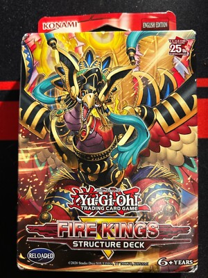 YU GI OH FIRE KINGS STRUCTURE DECK BRAND NEW-image