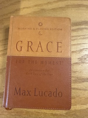 Grace for the Moment Inspiration for Each Day of the Year by MAX LUCADO Leather-image