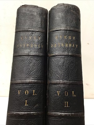 Jan- Dec 1866 - Every Saturday-A Journal of Choice Reading - Vol. 1,2 First Year-image