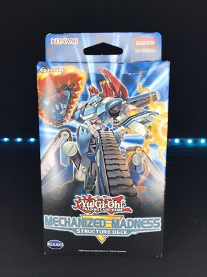 YuGiOh Mechanized Madness Structure Deck English 1st Edition 2020 SEALED-image
