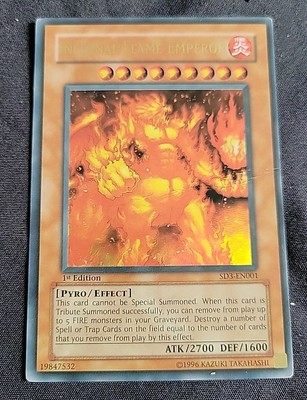 Infernal Flame Emperor SD3-EN001 Structure Deck: Blaze of Destruction 1st...-image