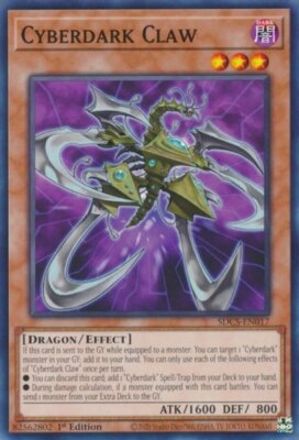 Yugioh! Cyberdark Claw - SDCS-EN017 - Common - 1st Edition Near Mint, English-image