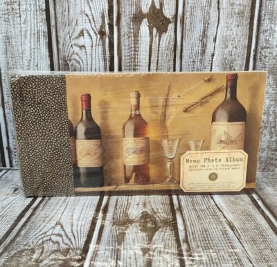 2001 Photo Album w/ Memo Areas 4 x 6 Vintage Album Holds 100 Photographs New-image