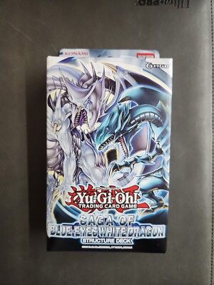 YUGIOH Saga of Blue-Eyes White Dragon Structure Deck NEW SEALED-image