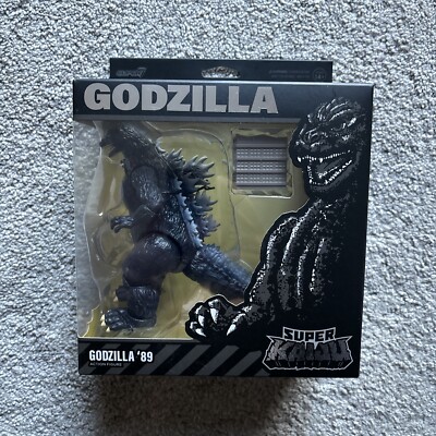 Super7 Toho Deluxe Super Kaiju Godzilla '89 Action Figure UNOPENED, IN HAND.-image
