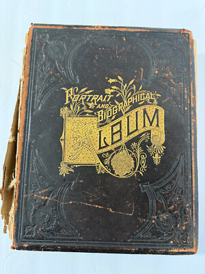 Portrait and Biographical Album of Illinois Governors and Presidents USA 1889-image