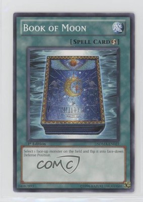 2010 Yu-Gi-Oh! Marik Structure Deck 1st Edition Book of Moon #SDMA-EN023 0d94-image