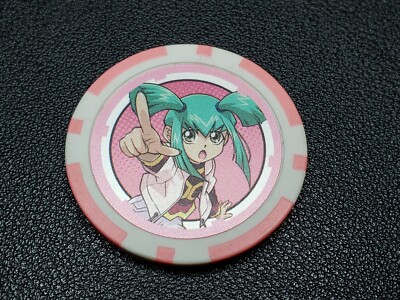Yugioh 5D's Official Konami Duel Links Poker Chip Tournament Prize Coin-image