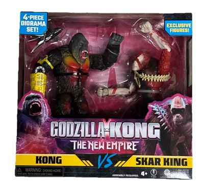 Godzilla x Kong The New Empire Kong vs Shar King Exclusive Figures New & Sealed-image